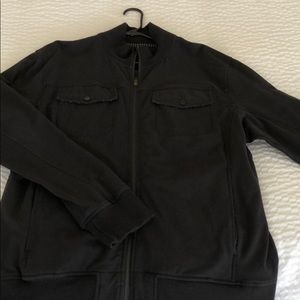LuluLemon MENS xxl fleece/cotton zip up